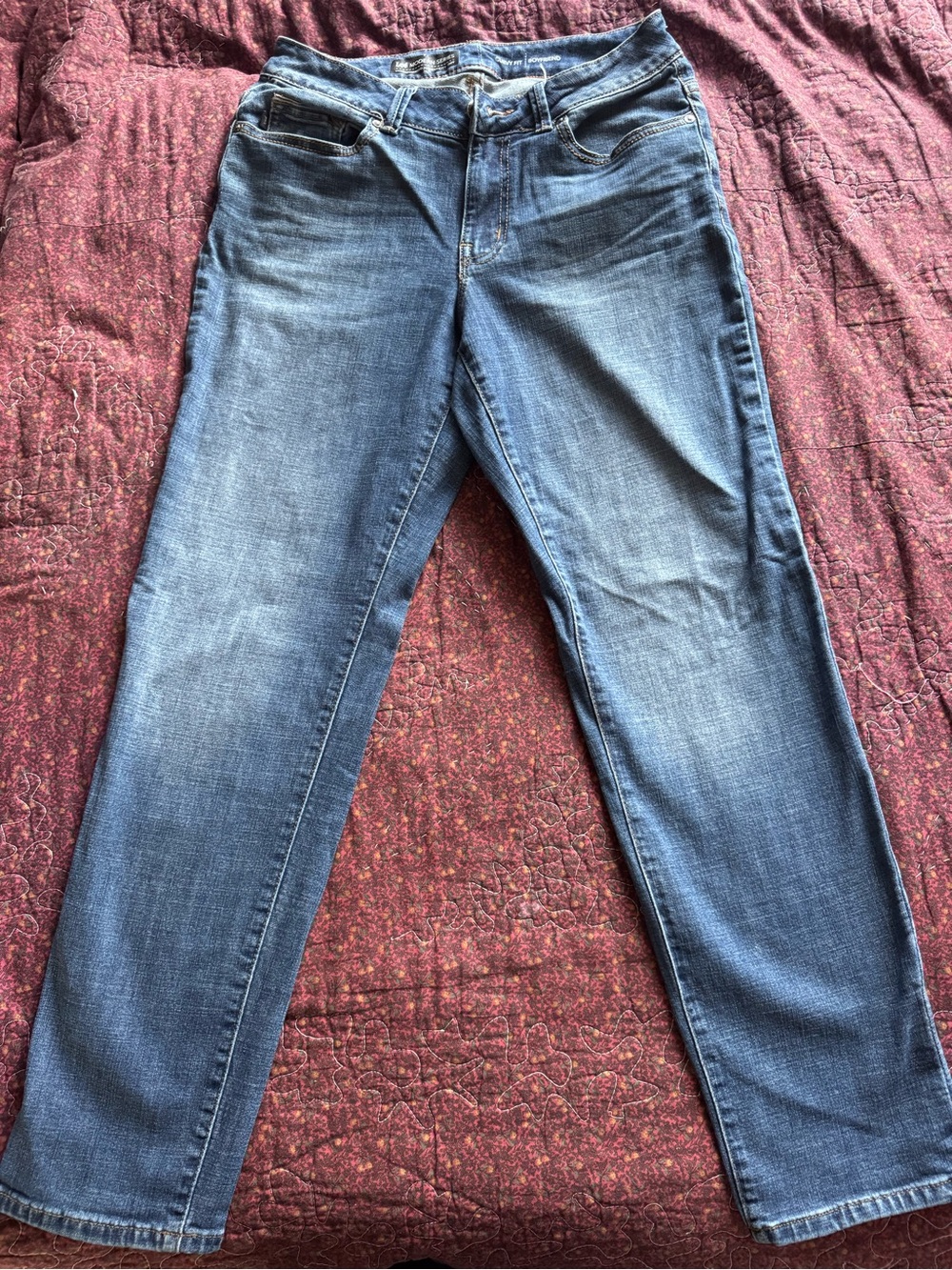 Lee Men's Medium Blue Straight Jeans